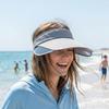 Long Brim Sunscreen Sun Hat for Unisex Outdoor Summer Breathable Solid Color Cap with Drawable Brim Sun Hat
