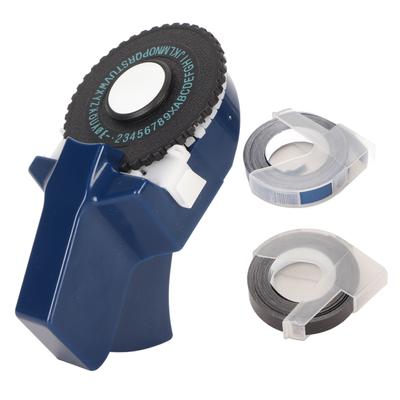 Embossing Label Maker Inkless Easy Operation Ergonomic Design Portable Label Making Embosser with