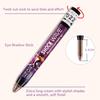 Boobeen 2 in 1 Eyeshadow Lip Color Cream Shimmer Smooth Eyeshadow Bright Eyeshadow Primer Eyeshadow Makeup Stick & Crayon, Pencil, Base, Smudge-proof