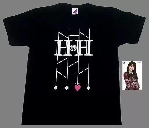 Nogizaka46 Hina Higuchi Birthday Commemoration T T-Shirt Black 2017 Limited S