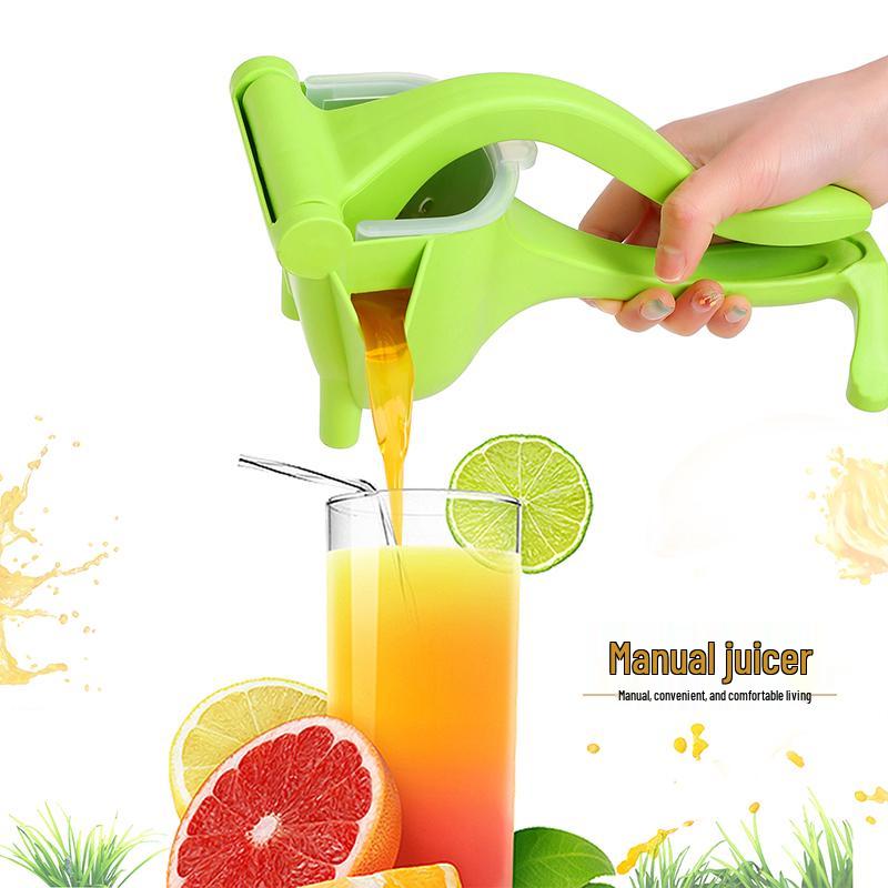 Compact Manual Juicer: New Style Pulp Separator - Perfect for Pressing Fruits like Lemons.