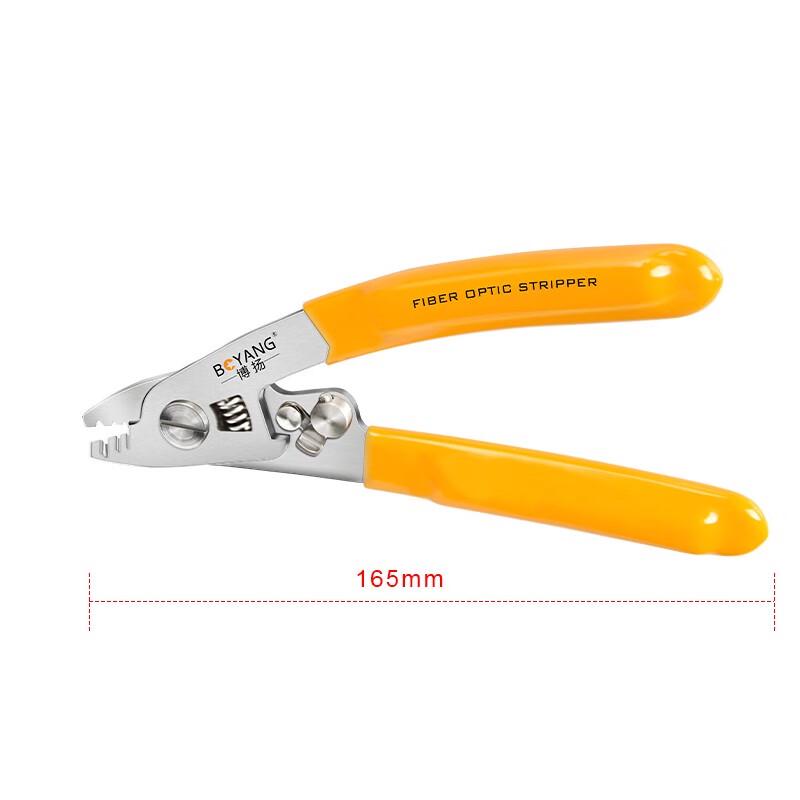 BOYANG High-Precision Fiber Optic Three-Hole Miller Clamp