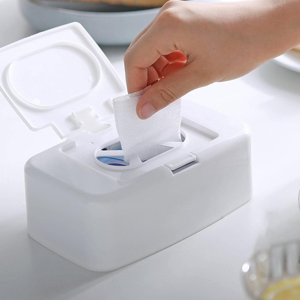 Feuchttücherspender, Feuchttücherhalter, tragbarer, nachfüllbarer Feuchttücherbehälter, Serviettentücher, Frischhaltehülle, Taschentuchboxen, Aufbewahrungsbox, Behälter