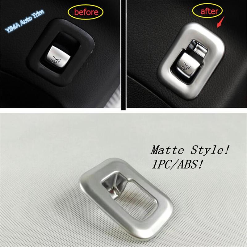 Matte Interior Accessories For Mercedes-Benz C Class W205 2015 - Seat Adjustment / Head Lamps Button / Cup Cover Trim