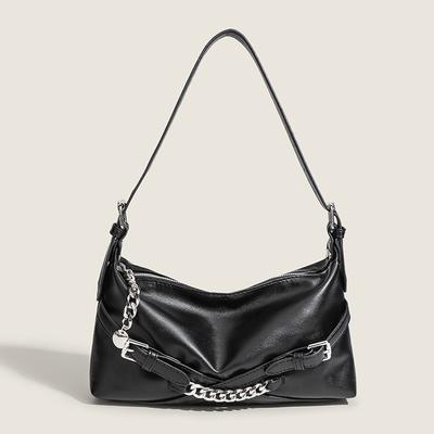 French Armpit Bag for Women Custom Retro Motorcycle Bag Small and Tall Shoulder Bag New