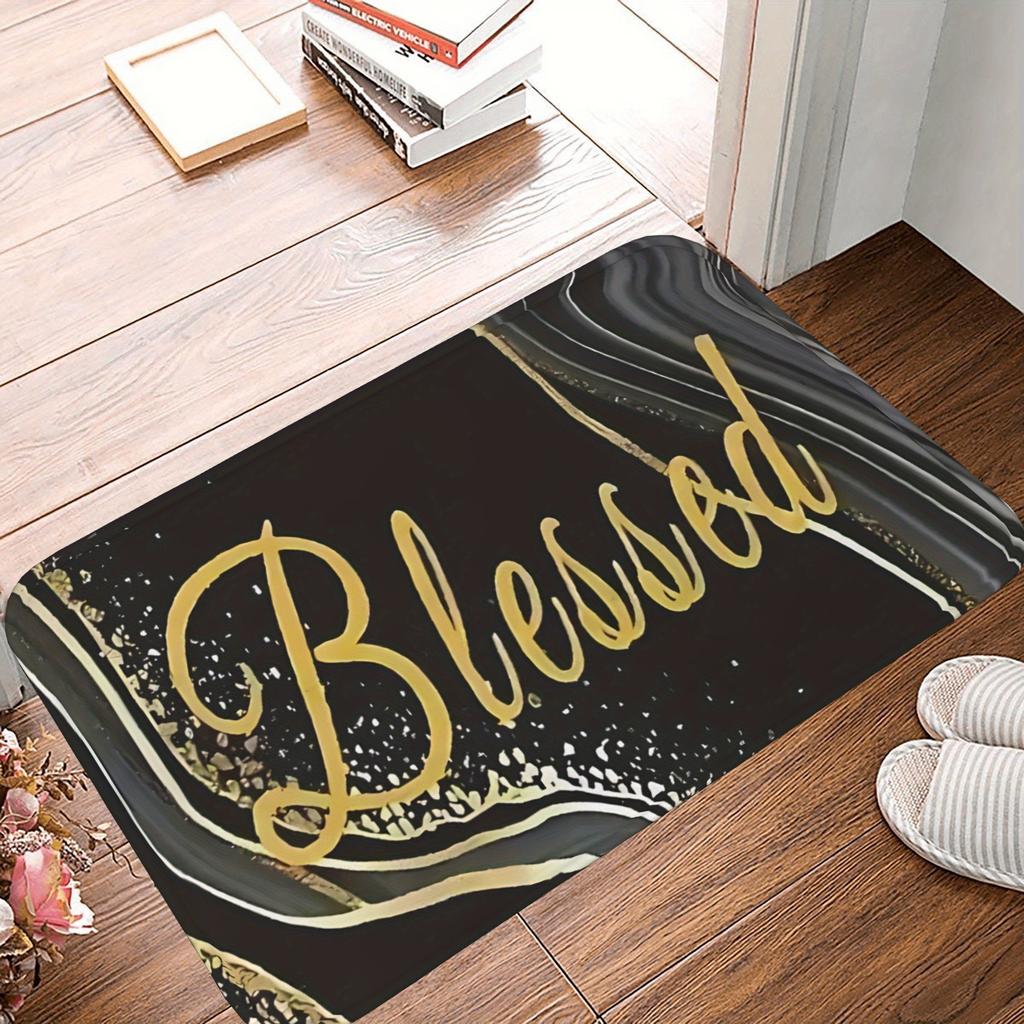 1PC Bohe Styles Pattern Kitchen Rug Non-Slip Door Mat Pop Design Bathroom Rug Bath Mat Carpet for Home Sink Laundry Decor