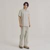 Men S Pajama Set Short Sleeve + 9 pantS H036