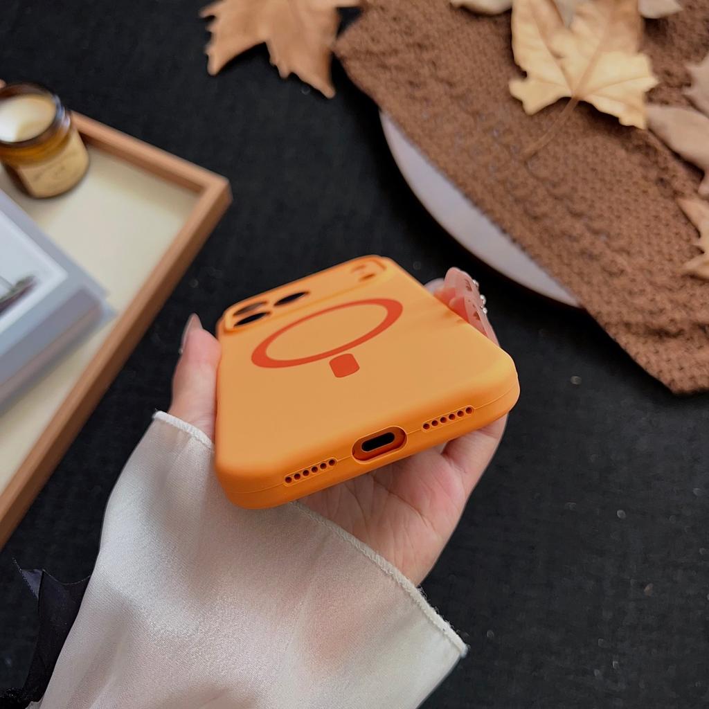 Official Liquid Silicone For Magsafe Magnetic Phone Case For iPhone 17 Air 16 15 14 13 12 Pro Max Wireless Charge Cover