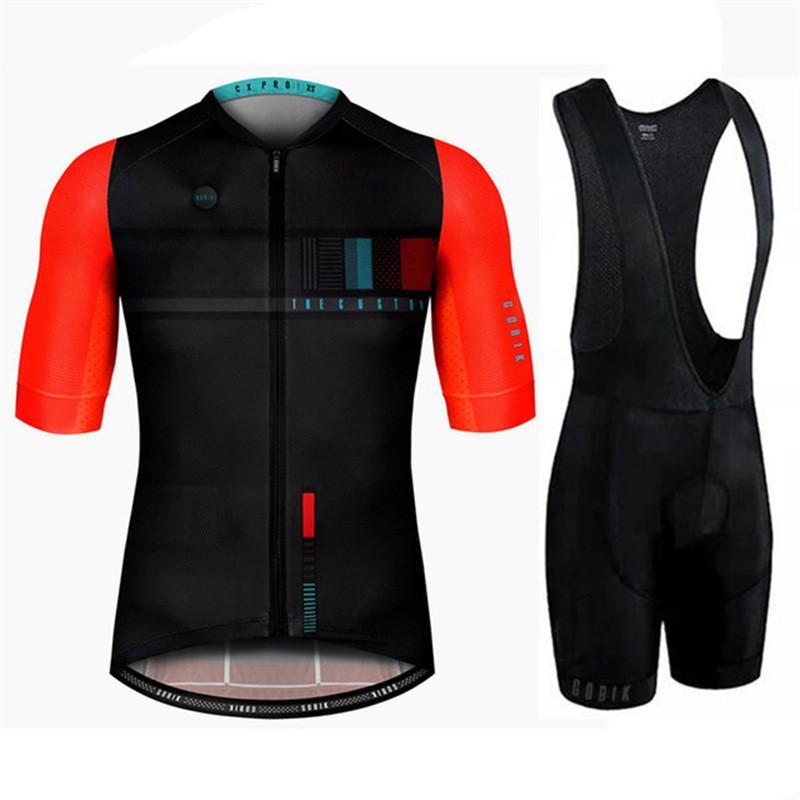 Short-sleeved Suspenders Shorts Riding Clothes Gobik Bicycle Silicone Cushion