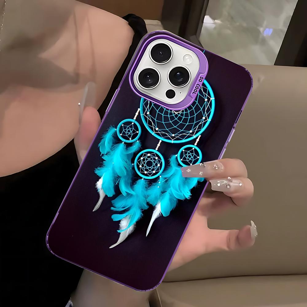 Dreamcatcher Phone Case For iPhone 16 15 14 13 12 11 Pro Max X XR XSMAX 8 7 Plus Matte Shockproof Back Cover