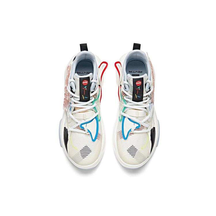 ANTA Badao X Coca Cola Sneakers 'White' 112038085S-3