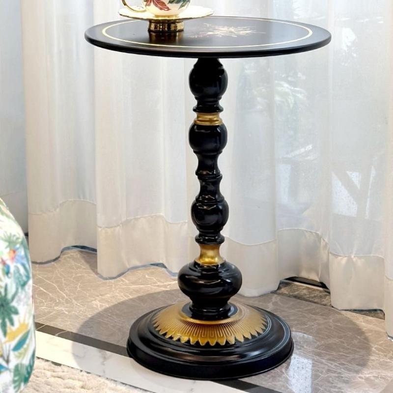 Round Coffee Table Circular Side Tea Tables Modern Luxury Interior Living Room Bedside Table Decorations Nordic Home Furniture