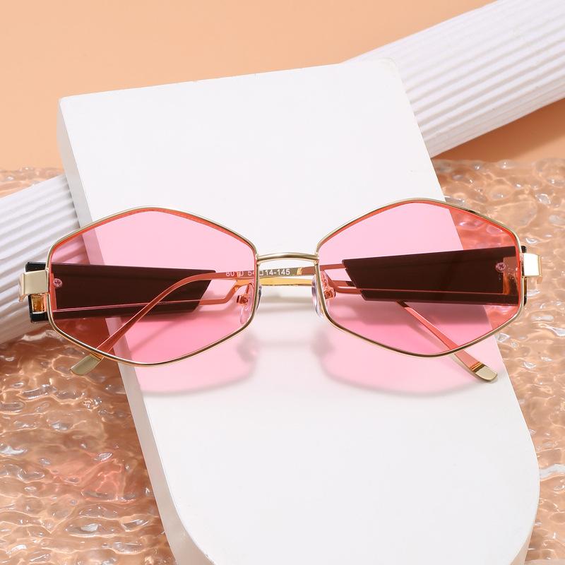 

Polygon Shape Sunglasses Women Hip Hop Punk UV400 Protection Sun Glasses for Women Holiday Travelling Men Sunglass