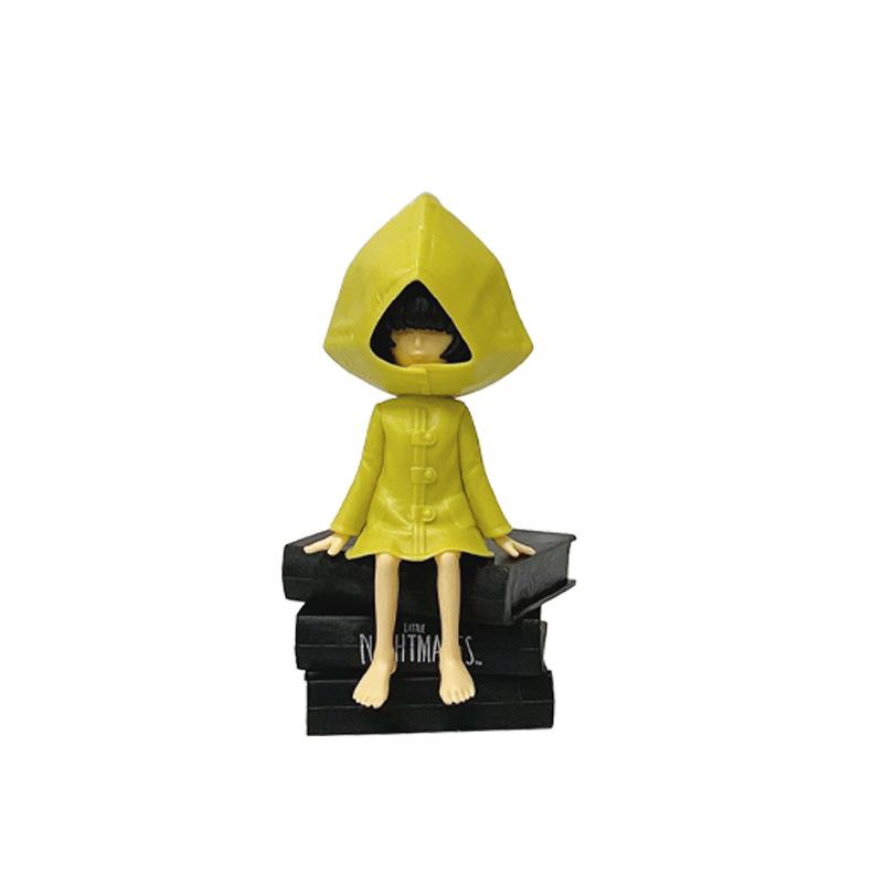 Hot Game Gk Little Nightmares Anime Figurine Six Figure Mono Action Figure Anime Game Pvc Action Figure Collectible Model Doll