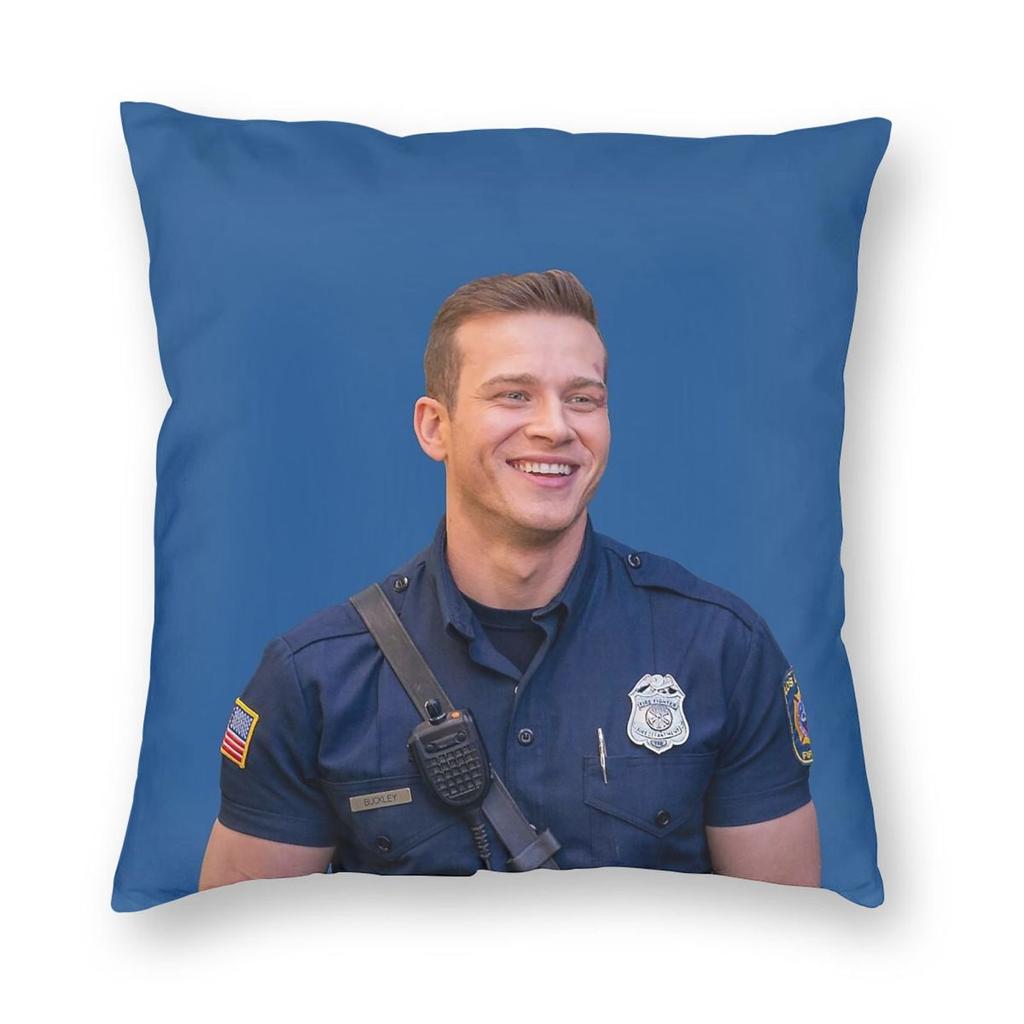 Evan Buckley Oliver Stark Square Pillowcase Polyester Linen Velvet Pattern Zip Decorative Throw Pillow Case Room Cushion Cover
