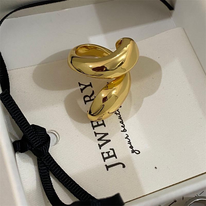 Unique High-End Irregular Index Finger Ring for Women – European and American Style
