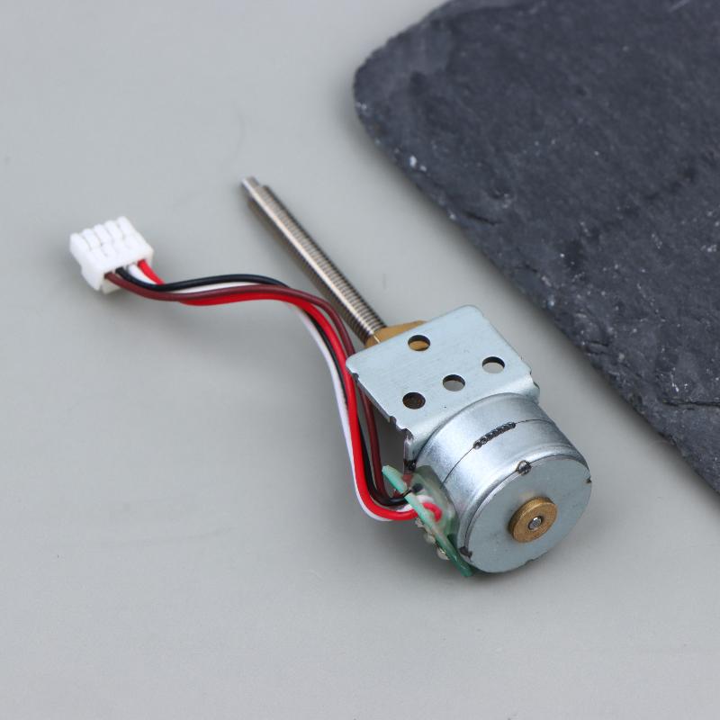 Micro 15Mm 2-Phase 4-Wire Screw Shaft Stepper Motor Copper Position Linear Actuator Screw Slider Block Nut Driver Board