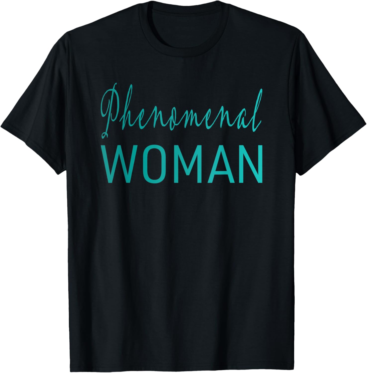 Phenomenal Woman T-Shirt S разноцветный