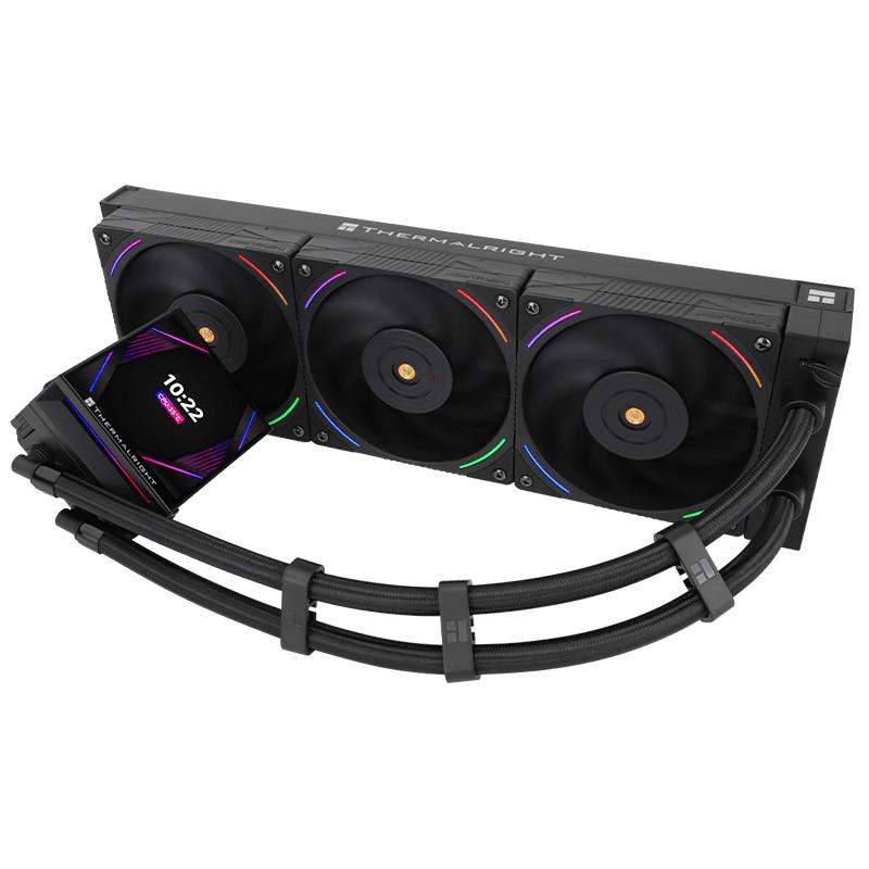 Thermalright Hyper Vision 360 ARGB Black AIO Liquid CPU Cooler with LCD