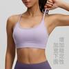 Mesh beauty back sports underwear women's running sexy hollow fitness bra shock-proof gathering yoga vest