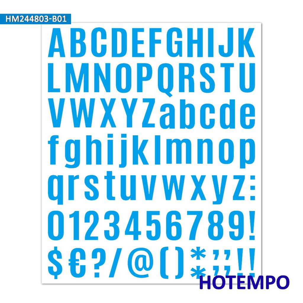 Colorful Number Alphabets Stickers Scrapbook Planning Free Combination Words For Diy Creative Decoration Funny Vinyl Sticker