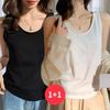 Navava Women Solid U Neck Sleeveless T shirT nT3170