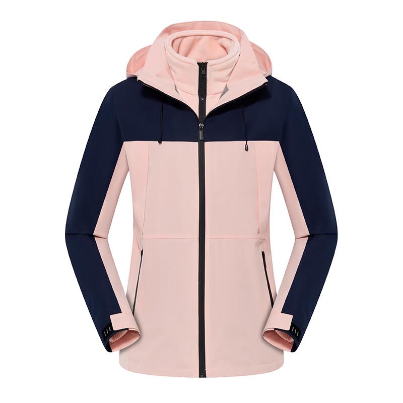 G·TENNA DX-J23190 Unisex Fleece-Lined Hooded Jacket
