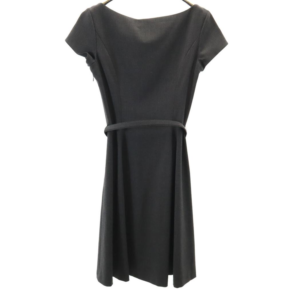 Ralph Lauren Unused Wool Blend French Sleeve One Piece 11 Gray Tagged Women Used