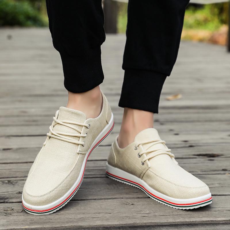 Letnie buty codzienne buty na desce duży rozmiar buty materiałowe oddychające buty płócienne