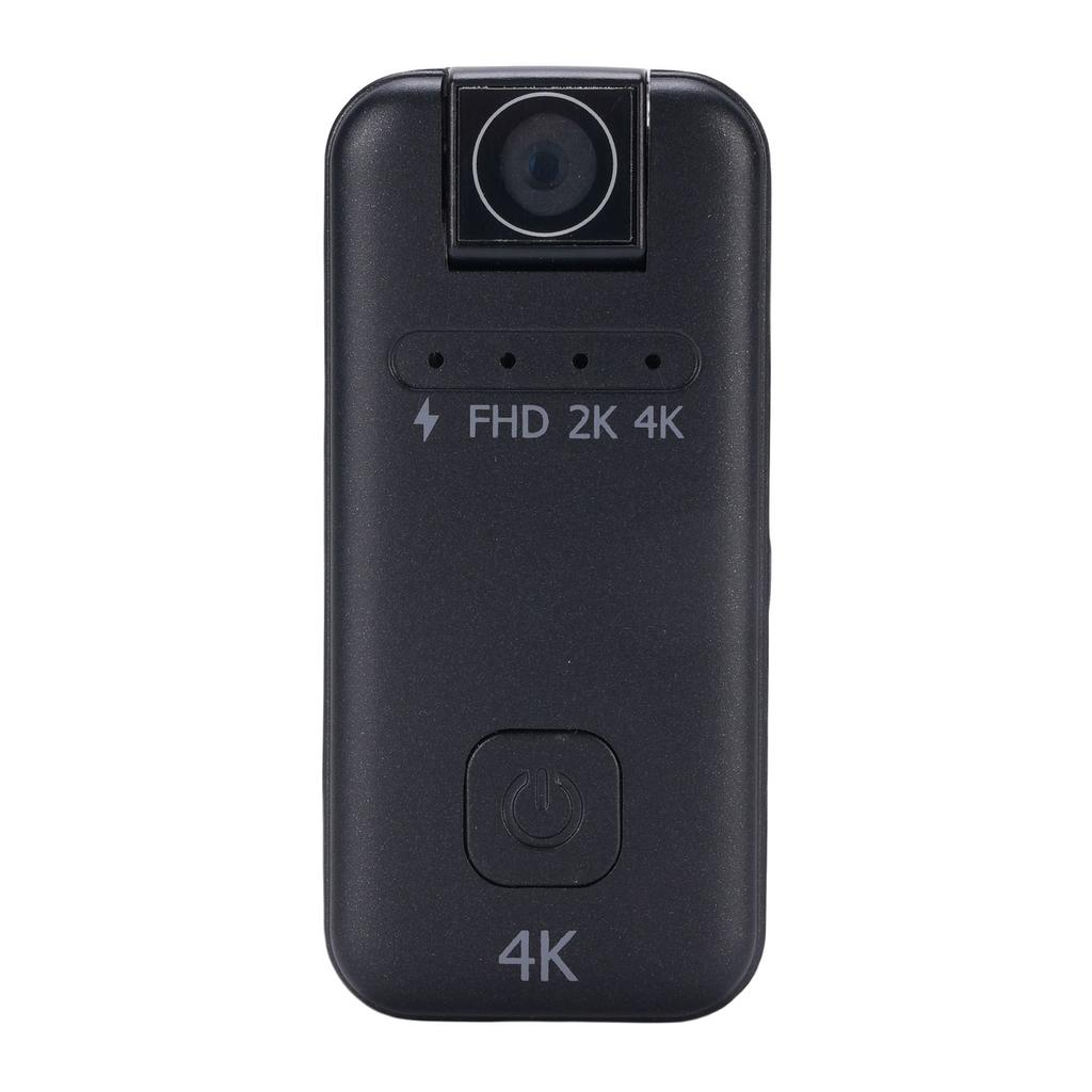 Portable Sport DV Camera 4K Ultra HD Wide Angle Water Proof 180 Degree Rotatable Lens for Outdoor Cycling Recording