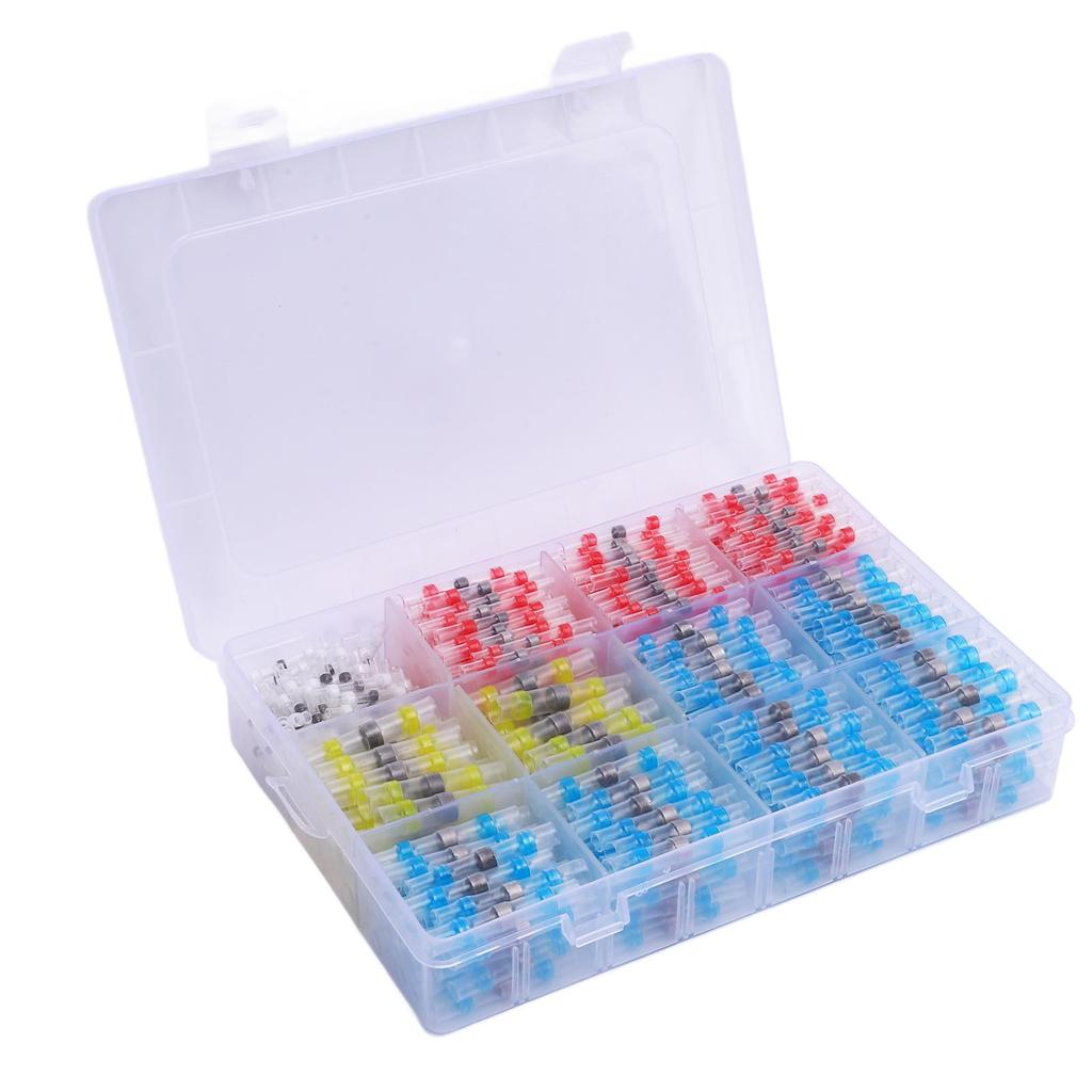 500Pcs Heat Shrink Solder Seal Wire Connector Kit Waterproofing Excellent Sealing Heat Shrink
