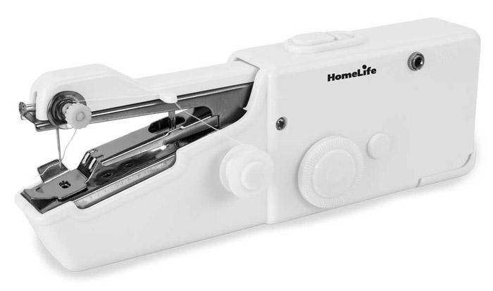 Máquina de Coser Manual Puntada Rápida - Pequeña, Ligera, Portátil, Funciona con Pilas