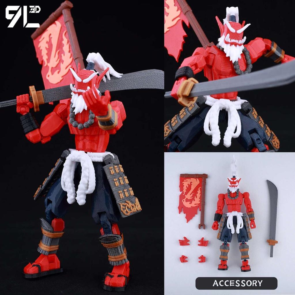 9L3D Printed Lucky Dummy 13 Spider-Man 3D Printed Action Figure, Multi-Jointed Poseable Anime Model, Collectible Gift for Fans