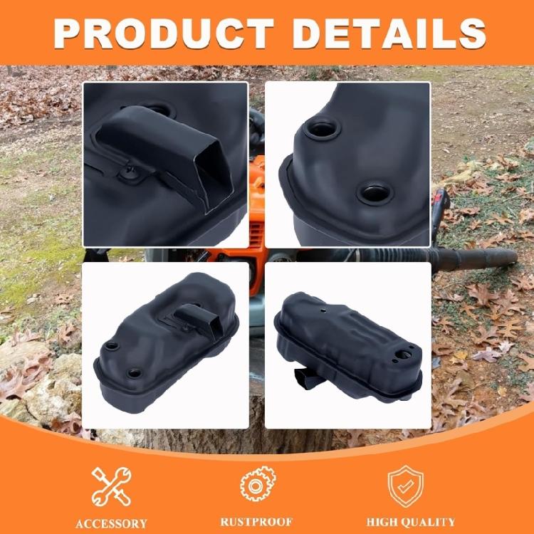 Heavy Duty Backpacks Blower Silencers Kit With Heat Resistant Component For BR800 Series Maintenance