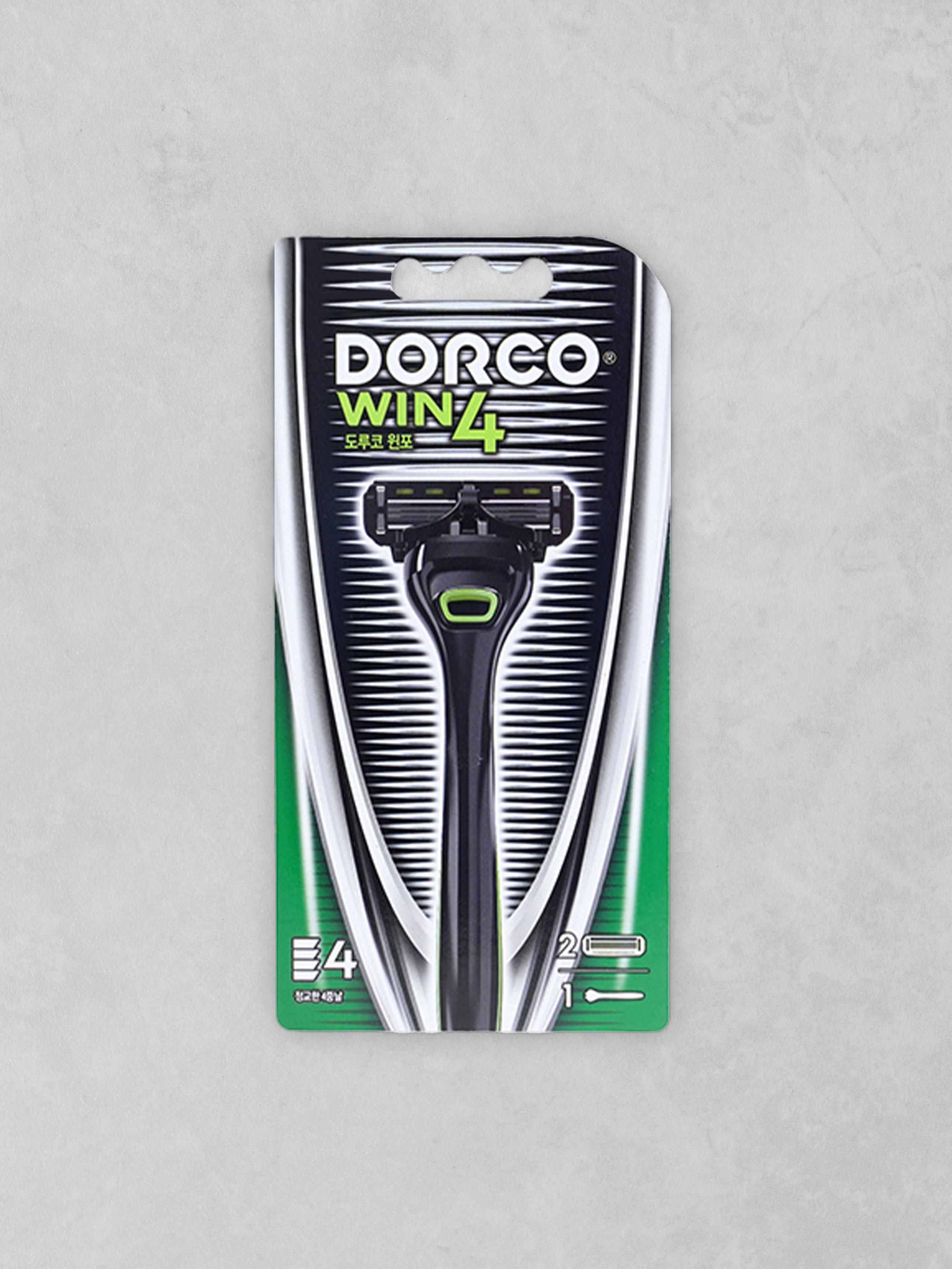 Dorco Win 4 System Razor Set 1ea