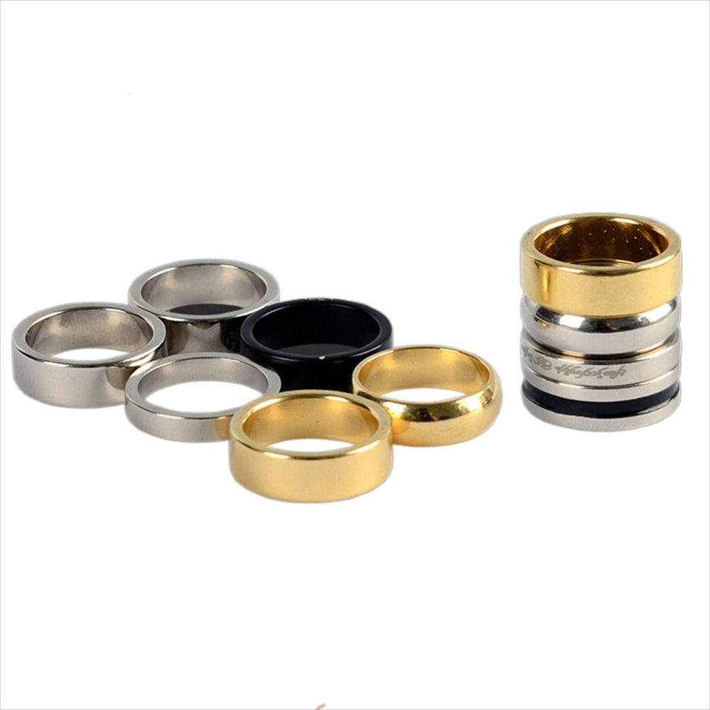 Gold Silver Plate Magician Ring Magic Tricks Wizard PK Ring Magnetic Magic Ring  Finger Decoration