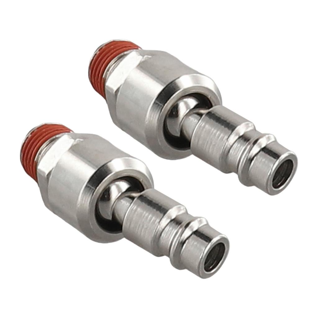 360 Degree Rotation Joint Connection Air Compressor Adapter NPT Quick Joint Long Service Life Abrasion Resistant