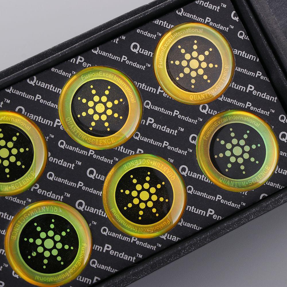 Computer Electric Product Anti Radiation Protection Sticker Gold/Siver EMF Protector Quantum Shield