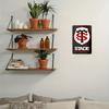Cartello in Metallo Vintage Stade Toulouse - 20,32x30,48 cm, Arte da Parete in Ferro Retrò con Fori Preforati, Decorazione Durevole per Casa, Bar, Garage