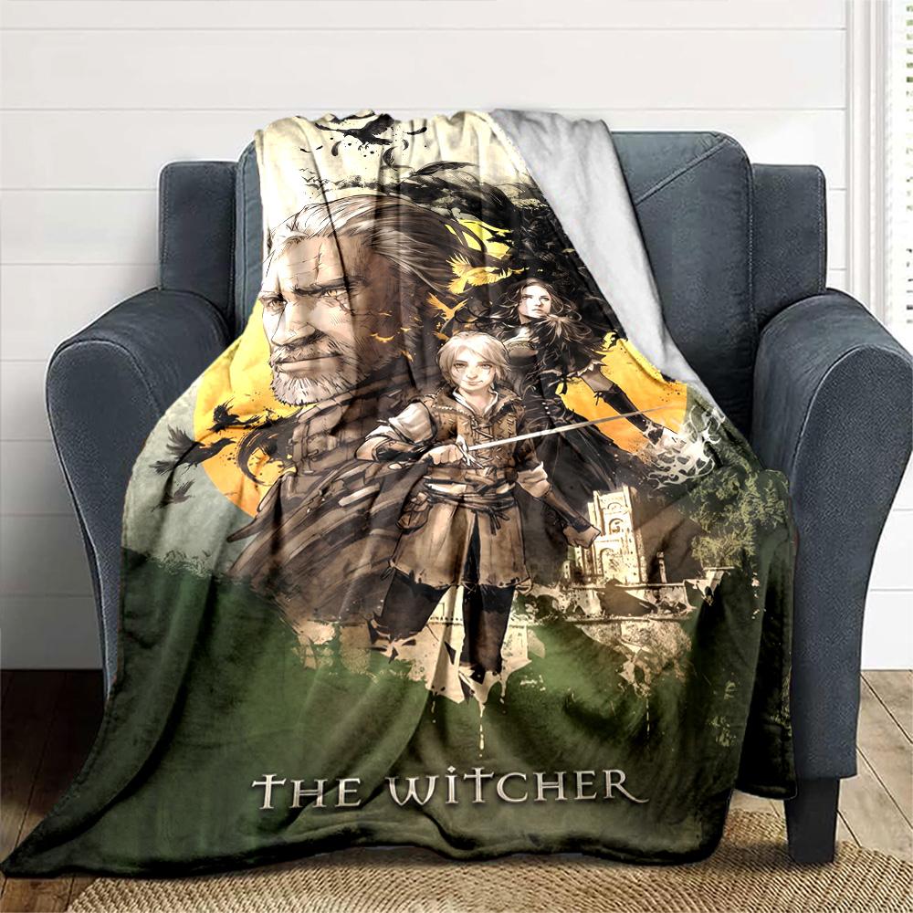 The Witcher 3 Blanket Durable Comfort Great For Office Office Chair Picnics For All Seasons Warmthful Decor Perfect Gift For Relatives And Friends