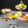 150/200ML Ice Cream Cups Salad Bowl Stainless Steel Bowl Dessert Fruit Plate Snack Dish Bar Wine Glasses Pudding Dish Tableware