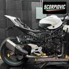 Titanium Alloy Exhaust Pipe Set for Chunfeng 450SR Motorcycle, Non-Destructive Install