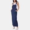 Levis Loose Simple Fashion Comfortable Overalls Women Overalls Dark-Blue 001BY-0001