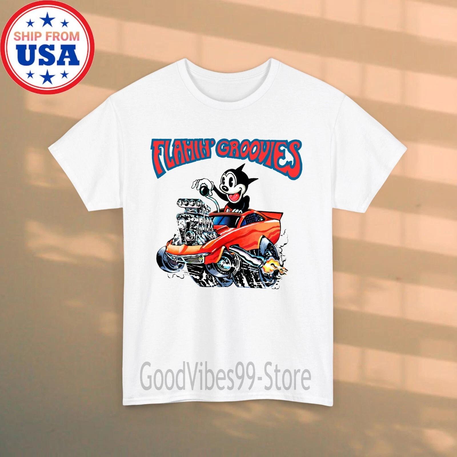 Flamin Groovies Men s White Size S-5XL 3XL