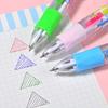 36Pcs Cute Cartoon Pony Mini Four-color Ballpoint Pen for Office Work, Brushing Questions, Signing Writing, Diaries, Notes, Student Classroom Prizes,