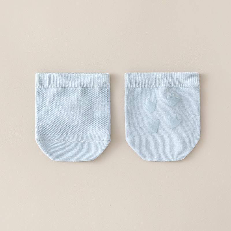 Half-length Sock Children's Summer Lightweight Mesh Breathable Silicone Anti-slip Non-slip Heel-free High Heels Foot Cover Socks for Girls Short Socks