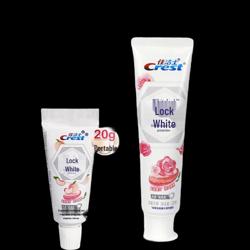 Crest Dual Color Lock White Toothpaste Set