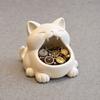 Key Storage Box, Big-Mouthed Cat Design Key Holder, Large Opening Key Organizer for Keys Jewelry Small Items