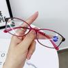 Fashion Vintage Anti Blue Light Reading Glasses Ultra Light Comfortable Hyperopia Eyeglasses for Men Women +100 to +400