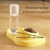 Dual-Use Ceramic Pet Feeder & Water Dispenser for Cats and Dogs